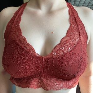 Burgundy Racerback Bralette